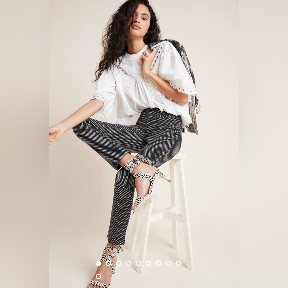 NWOT Anthropologie the essential slim pants